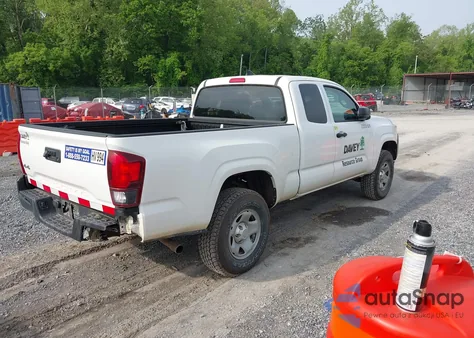 2019 Toyota Tacoma Sr z USA, uszkodzony, nr VIN 5TFSX5EN1KX067514